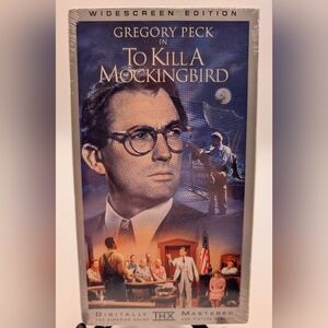 To Kill a Mockingbird Widescreen Edition VHS